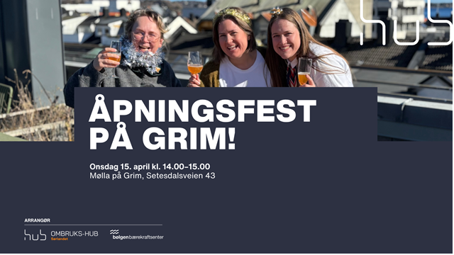 Åpningsfest ombrukslageret