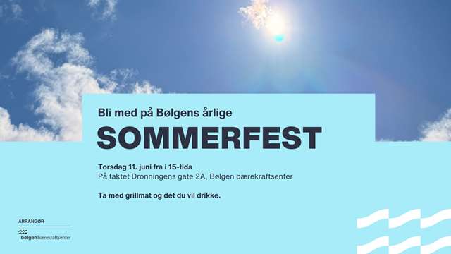Sommerfest for alle på huset