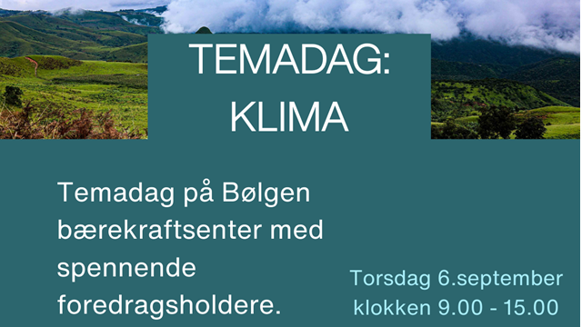 Temadag: Klima