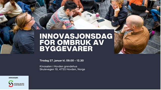 Innovasjonsdag for ombruk av byggevarer - BYKLE