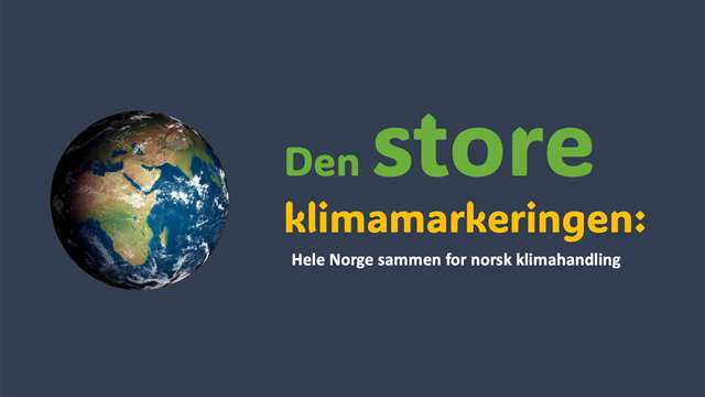 Den store klimamarkeringen