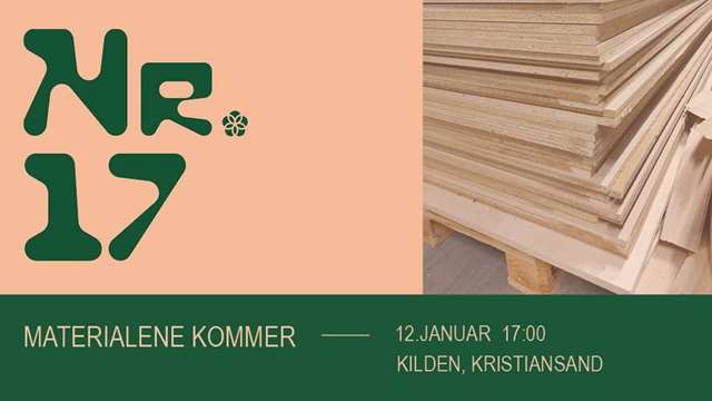 Materialene kommer!