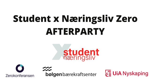 Zerokonferansen AFTERPARTY