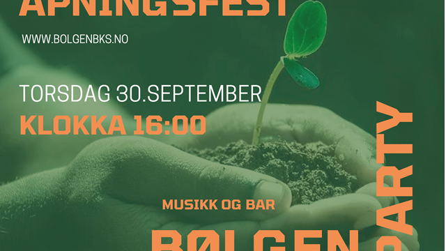 Åpningsfest for Bølgen bærekraftsenter